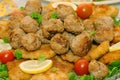 Meatballs - appetizer plate