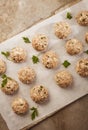 Meatballs cooking Royalty Free Stock Photo