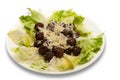 Meatballs & lettuce Royalty Free Stock Photo