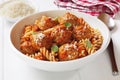 Meatballs and Pasta Royalty Free Stock Photo