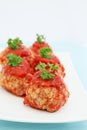 Meatballs in sauce Royalty Free Stock Photo