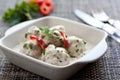 Meatballs in white sauce