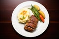 meatloaf dinner plate with mashed potatoes