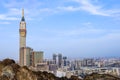 Mecca City , Saudi Arabia - Makkah Clock Tower - Abraj Al Bait - Masjid Al Haram