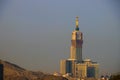 Mecca Clock Tower. Skyline with Abraj Al Bait. Saudi Arabia