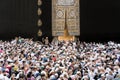 Muslims gathered in Mecca of the world`s different countries