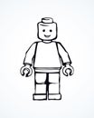 Lego. Vector drawing