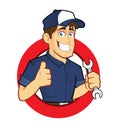 Mechanic with Circle Shape