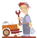 Mechanic Illustration