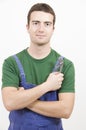 Mechanic pincer Royalty Free Stock Photo