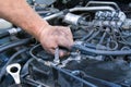 Car engine repair