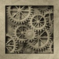 Mechanical Background Royalty Free Stock Photo