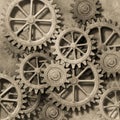 Mechanical Background Royalty Free Stock Photo