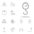 mechanical balance with hook icon. web icons universal set for web and mobile