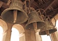 Mechanical church bells Royalty Free Stock Photo