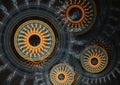 Mechanical and cogwheel background