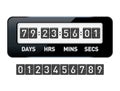 Mechanical countdown timer Royalty Free Stock Photo