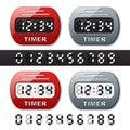 Mechanical counter - countdown timer