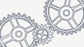 Mechanical Gears Cogs Vector Line Art, vector design Generative AI Royalty Free Stock Photo