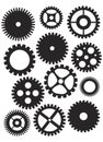 Mechanical Gears Illustration