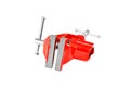 Mechanical hand vise clamp Royalty Free Stock Photo