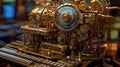 Mechanical Majesty: Unveiling the Intricate Steampunk Computer Macro