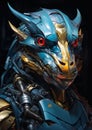 Mechanical Marvels: A Stunning Samurai Robot on the Cover of an