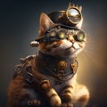 Mechanical Menagerie Steampunk Animals Cat