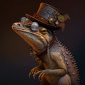 Mechanical Menagerie Steampunk Animals Lizard