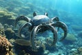 Mechanical Octo-Drone Explores Tropic Waters.