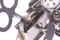 Mechanical Part Macro Isolated Royalty Free Stock Photo