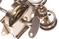 Mechanical Part Macro Isolated Royalty Free Stock Photo