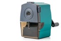 Mechanical pencil sharpeners Royalty Free Stock Photo