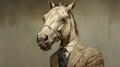 Mechanical Realism: A Horse In A Suit And Tie