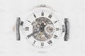 Mechanical Watch Concept Sketch Royalty Free Stock Photo