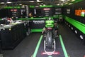 Mechanical working on Kawasaki ZX-10R Kawasaki Racing Team Superbike WSBK