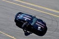 The mechanics on the race circuit in Brno are preparing a race car before the start Royalty Free Stock Photo