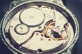 Mechanism antique vintage wrist watch