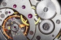 Mechanism gear Royalty Free Stock Photo