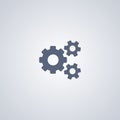 Mechanism, Gear, vector best flat icon