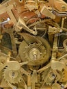 Mechanism made by the famous watchmaker Thomas Mudge in the 18th century in Britain Royalty Free Stock Photo