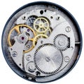 Mechanism of mechanical watch Royalty Free Stock Photo