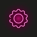 mechanism neon style icon. Simple thin line, outline vector of web icons for ui and ux, website or mobile application