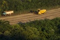 Mechanized soybean harvest