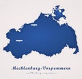 Mecklenburg Vorpommern Germany Art Map
