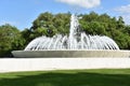 Mecom Fountain in Houston, Texas Royalty Free Stock Photo