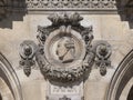 Medallion with portrait of Haydn on facade Opera National de Paris