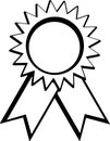 medal award vector illustration