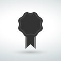 Medal Icon in trendy flat style on grey background