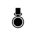 Medal icon. Trophy, award, winner prize symbol. Competition concept for web and mobile app, game design Royalty Free Stock Photo